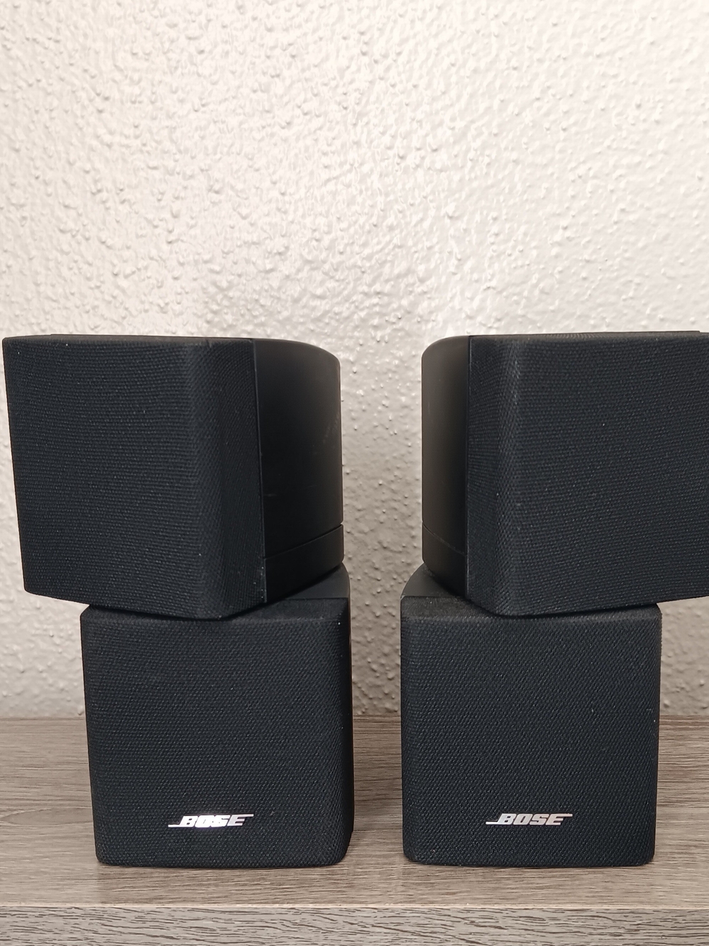 Bose Acoustimass Lifestyle Double Cube Speakers Black